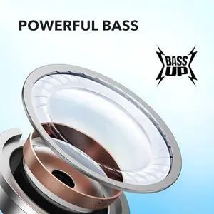 by Anker P20i True Wireless Earbuds, 10mm Drivers with Big Bass, Bluetooth 5.3, 30H Long Playtime, Water-Resistant, 2 Mics for AI Clear Calls, 22 Preset EQs, Customization (White&Blue) by Anker P20i True Wireless Earbuds, 10mm Drivers with Big Bass, Bluetooth 5.3, 30H Long Playtime, Water-Resistant, 2 Mics for AI Clear Calls, 22 Preset EQs, Customization (White&Blue)