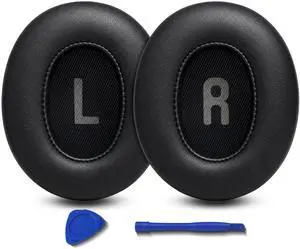 Replacement Ear Pads for JBL Tune 700BT, 710BT, 720BT, 750BTNC, 760NC, 770NC Headphone, Extra Thick Cushions, Ear Cups Cover, Soft LeatherMemory Foam Headset Earpads (Black) Replacement Ear Pads for JBL Tune 700BT, 710BT, 720BT, 750BTNC, 760NC, 770NC Headphone, Extra Thick Cushions, Ear Cups Cover, Soft LeatherMemory Foam Headset Earpads (Black)