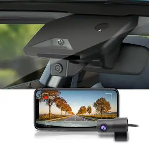 Front 4K+Rear 1080P 4K Dash Cam Adapts for Jeep Grand Cherokee 2023-2025 L 4XE (HD2-0513), Integrated OEM Look, Dual HD Video, WiFi & APP, Loop Recording, G-Sensor, Easy to Use, 128GB Card Front 4K+Rear 1080P 4K Dash Cam Adapts for Jeep Grand Cherokee 2023-2025 L 4XE (HD2-0513), Integrated OEM Look, Dual HD Video, WiFi & APP, Loop Recording, G-Sensor, Easy to Use, 128GB Card