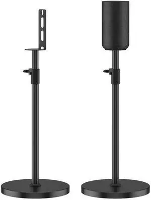 Adjustable Height Speaker Stands for Sony SA-RS5 Wireless Rear Speaker Stand - Heavy-Duty Floor Speaker Stands Pair for Sony SA-RS5 Speaker Stands with Cable Management Adjustable Height Speaker Stands for Sony SA-RS5 Wireless Rear Speaker Stand - Heavy-Duty Floor Speaker Stands Pair for Sony SA-RS5 Speaker Stands with Cable Management
