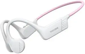 Bone Conduction Headphones, Open-Back Bluetooth Wireless Sports Headphones, IP66 Sweatproof, 10-Hour Battery Life, with Microphone, Suitable for Cycling, Running, FitnessWhite Bone Conduction Headphones, Open-Back Bluetooth Wireless Sports Headphones, IP66 Sweatproof, 10-Hour Battery Life, with Microphone, Suitable for Cycling, Running, FitnessWhite