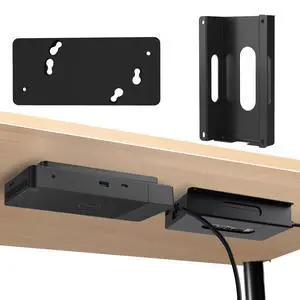 Under Desk Mount for Dell WD19 / WD19S / WD19TB / WD19TBS / WD19DCS / WD22TB4/UD22 Docking Station + Power Bricks(for Original180W & 130W)- Docking Station and Power Bricks Mount Holder Kit Under Desk Mount for Dell WD19 / WD19S / WD19TB / WD19TBS / WD19DCS / WD22TB4/UD22 Docking Station + Power Bricks(for Original180W & 130W)- Docking Station and Power Bricks Mount Holder Kit