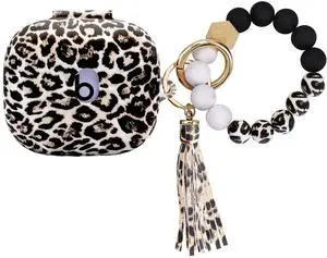 Case Compatible with Beats Powerbeats Pro2(2025),Shockproof Silicone Cover with Bracelet Lanyard and Keychain, Cute Skin Wireless Earbuds Case for Beats Powerbeats Pro 2 (Leopard) Case Compatible with Beats Powerbeats Pro2(2025),Shockproof Silicone Cover with Bracelet Lanyard and Keychain, Cute Skin Wireless Earbuds Case for Beats Powerbeats Pro 2 (Leopard)