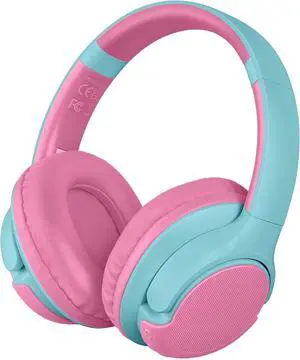 Kids Bluetooth Headphones, 40Hrs Play time, Kids Wireless Headphones Over Ear with 85dB/94dB Volume Limited - Pink Kids Bluetooth Headphones, 40Hrs Play time, Kids Wireless Headphones Over Ear with 85dB/94dB Volume Limited - Pink
