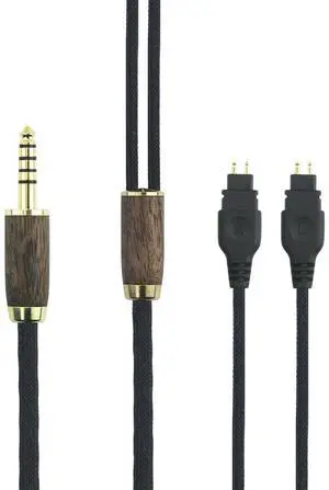 4.4mm Balanced Cable 6N OCC Copper Silver Plated Cord Compatible with Sennheiser HD650, HD600, HD580, HD660S, HD58X, Massdrop HD6XX Headphone Walnut Wood Shell 3meters/10ft 4.4mm Balanced Cable 6N OCC Copper Silver Plated Cord Compatible with Sennheiser HD650, HD600, HD580, HD660S, HD58X, Massdrop HD6XX Headphone Walnut Wood Shell 3meters/10ft