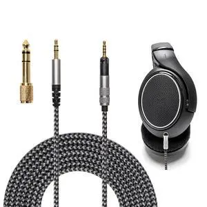 HD560s Cable Compatible with Sennheiser HD598 HD598SE HD598SR HD598CS HD599 HD558 HD518 HD579 HD569 HD559 HD560S Headphone Length 2m 6.5FT Soft Nylon Lightweight Includes 1/4" 6.35mm Adapter HD560s Cable Compatible with Sennheiser HD598 HD598SE HD598SR HD598CS HD599 HD558 HD518 HD579 HD569 HD559 HD560S Headphone Length 2m 6.5FT Soft Nylon Lightweight Includes 1/4" 6.35mm Adapter