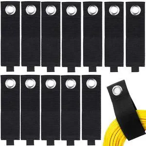 12Pcs Extension Cord Holder Organizer 13 in Heavy Duty Cord Straps | Nylon Storage Strap with Metal Grommet,Wrap Hanger for Garage Organization, Holds 50lbs,Cable Hose Tool Rope Workshop,for Men 12Pcs Extension Cord Holder Organizer 13 in Heavy Duty Cord Straps | Nylon Storage Strap with Metal Grommet,Wrap Hanger for Garage Organization, Holds 50lbs,Cable Hose Tool Rope Workshop,for Men