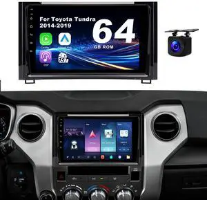 10.2'' 4GB & 64GB Plug & Play Car Radio for Toyota Tundra 2014-2019 | Android 15 Head Unit Upgrade Wireless CarPlay & Android Auto, WiFi 6, Bluetooth 5.4, GPS, FM/RDS, EQ, SWC, Backup Camera 10.2'' 4GB & 64GB Plug & Play Car Radio for Toyota Tundra 2014-2019 | Android 15 Head Unit Upgrade Wireless CarPlay & Android Auto, WiFi 6, Bluetooth 5.4, GPS, FM/RDS, EQ, SWC, Backup Camera