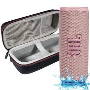 Flip 6 - Waterproof Portable Bluetooth Speaker, Powerful Sound and deep bass, IPX7 Waterproof, 12 Hours of Playtime with Megen Hardshell Case - Pink Flip 6 - Waterproof Portable Bluetooth Speaker, Powerful Sound and deep bass, IPX7 Waterproof, 12 Hours of Playtime with Megen Hardshell Case - Pink