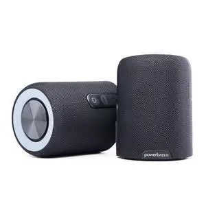BT200 Bluetooth Portable Dual Speaker, Black, IPX7 Waterproof, Splittable Stereo Sound BT200 Bluetooth Portable Dual Speaker, Black, IPX7 Waterproof, Splittable Stereo Sound