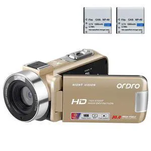 Video Camera Camcorder Digital Camera Recorder Full HD 1080P 30FPS 30MP 3.0 Inch 270 Degree Rotation LCD 18X Digital Zoom with 16GB Card and 2 Batteries Video Camera Camcorder Digital Camera Recorder Full HD 1080P 30FPS 30MP 3.0 Inch 270 Degree Rotation LCD 18X Digital Zoom with 16GB Card and 2 Batteries
