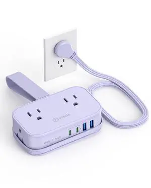10in1 Cruise Approved Travel Power Strip USB C 20W,Travel Essential | for Cruise Hotel Airplane Beach Vacation,4ft Wrap Cord Flat Plug,6 Outlets (4 Widely Spaced),USB C Fast Charging,Travel Gifts 10in1 Cruise Approved Travel Power Strip USB C 20W,Travel Essential | for Cruise Hotel Airplane Beach Vacation,4ft Wrap Cord Flat Plug,6 Outlets (4 Widely Spaced),USB C Fast Charging,Travel Gifts