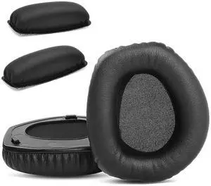 RS165 RS175 Replacement Ear Pads for Sennheiser HDR165 HDR175 Headset | Headband with Upgrade Protein Leather Earpads Ear Cushion Accessories-Black RS165 RS175 Replacement Ear Pads for Sennheiser HDR165 HDR175 Headset | Headband with Upgrade Protein Leather Earpads Ear Cushion Accessories-Black
