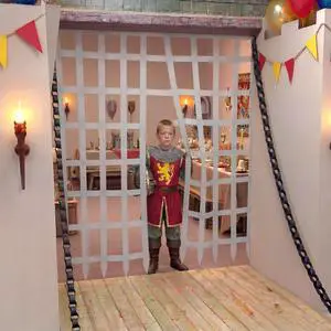 1 Pcs Medieval Themed Party Decorations 4.9 ft Prison Fence Door Cover Medieval Birthday Castle Backdrop Renaissance Party Decorations for Knight Castle Birthday Photo Props Background 1 Pcs Medieval Themed Party Decorations 4.9 ft Prison Fence Door Cover Medieval Birthday Castle Backdrop Renaissance Party Decorations for Knight Castle Birthday Photo Props Background