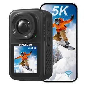 4K Mini Action Camera | 128GB, Dual Screen, Touch, Body Thumb Cam, Waterproof, Magnetic Mount, WiFi, Audio Video Recording, Outdoor Cycling Vlog 4K Mini Action Camera | 128GB, Dual Screen, Touch, Body Thumb Cam, Waterproof, Magnetic Mount, WiFi, Audio Video Recording, Outdoor Cycling Vlog