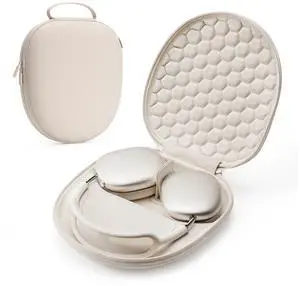 Yinke Smart Case for AirPods Max 2/ AirPods Max - Super-Slim Hard Shell & Fast Sleep Mode, Portable Travel Organizer with Honeycomb Lid Protection (Starlight) Yinke Smart Case for AirPods Max 2/ AirPods Max - Super-Slim Hard Shell & Fast Sleep Mode, Portable Travel Organizer with Honeycomb Lid Protection (Starlight)