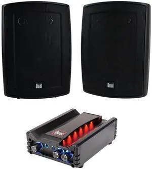 LU63PB 6.5" Black 3-Way High Performance Outdoor Indoor Speakers with DBTMA100 Black Micro Wireless Bluetooth Amplifier Bundle LU63PB 6.5" Black 3-Way High Performance Outdoor Indoor Speakers with DBTMA100 Black Micro Wireless Bluetooth Amplifier Bundle