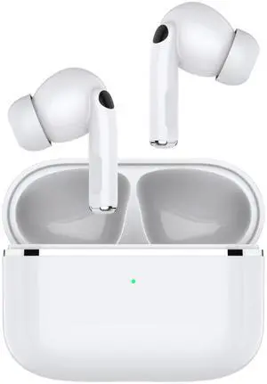 5.0 Pro True Wireless TWS Bluetooth Earbuds with Charging Case + USB-C Cable, 20H Playtime, Deep Stereo Bass, Touch Control, iOS Android iPhone, Comfort Fit, Built-in Mic, Sport, White 5.0 Pro True Wireless TWS Bluetooth Earbuds with Charging Case + USB-C Cable, 20H Playtime, Deep Stereo Bass, Touch Control, iOS Android iPhone, Comfort Fit, Built-in Mic, Sport, White