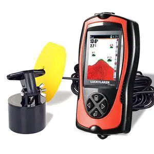 Portable Display Fish Finder Boat Handheld Transducer Fish Finders Kayak Water Sensor Depth Finder LCD Wired Cable Ice Sea Fishing Portable Display Fish Finder Boat Handheld Transducer Fish Finders Kayak Water Sensor Depth Finder LCD Wired Cable Ice Sea Fishing
