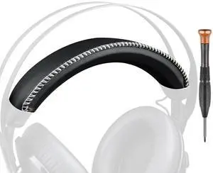 Headband for HyperX Cloud Revolver/Revolver S, HX-HSCR-GM Cloud Revolver Gaming Headsets, Replacement Headstrap Pad Repair Part - Black(White Line) Headband for HyperX Cloud Revolver/Revolver S, HX-HSCR-GM Cloud Revolver Gaming Headsets, Replacement Headstrap Pad Repair Part - Black(White Line)