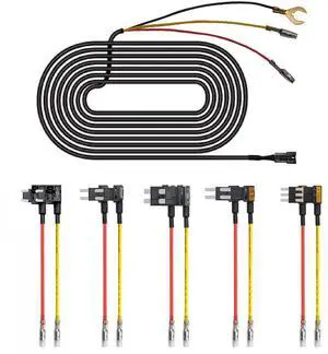 Fuse Box Power Adapter Dash Cams, Upgrade Parking Monitoring, Hardwire Wire Kit Accessories(8.20 ft, Applicable to Vehicle Other Than Mercedes Benz) Fuse Box Power Adapter Dash Cams, Upgrade Parking Monitoring, Hardwire Wire Kit Accessories(8.20 ft, Applicable to Vehicle Other Than Mercedes Benz)