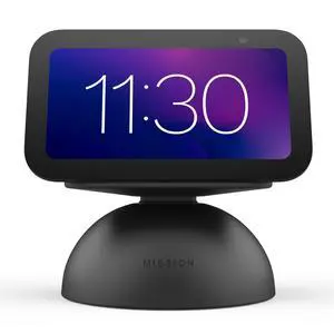 Mission 2-in-1 Tilt & Battery Stand for Echo Show 5 (3rd Gen, 2023 Release) (Make Your Echo Show Portable) - Charcoal Black Mission 2-in-1 Tilt & Battery Stand for Echo Show 5 (3rd Gen, 2023 Release) (Make Your Echo Show Portable) - Charcoal Black