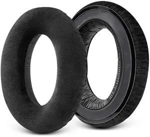 Earpads for Sennheiser HD650/HD600/HD660S/HD545/HD525/HD535 Headphones, Velour Ear Pads Cushions Replacement for Massdrop X HD6XX/HD58X and HD580/HD565 Jubilee Headset (Velour Black) Earpads for Sennheiser HD650/HD600/HD660S/HD545/HD525/HD535 Headphones, Velour Ear Pads Cushions Replacement for Massdrop X HD6XX/HD58X and HD580/HD565 Jubilee Headset (Velour Black)
