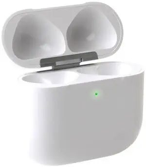 Wireless Charging Case for AirPods 4th Generation, USB-C Replacement Charger, Hard Shell Plastic (White) Wireless Charging Case for AirPods 4th Generation, USB-C Replacement Charger, Hard Shell Plastic (White)