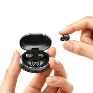 Ultra-Smallest Invisible Earbuds, Discreet Mini Wireless Headphones, Hidden Bluetooth Buds for Small Ears & Sleeping, Compact Sleep Headphones for Side Sleepers, Long Standby Ultra-Smallest Invisible Earbuds, Discreet Mini Wireless Headphones, Hidden Bluetooth Buds for Small Ears & Sleeping, Compact Sleep Headphones for Side Sleepers, Long Standby