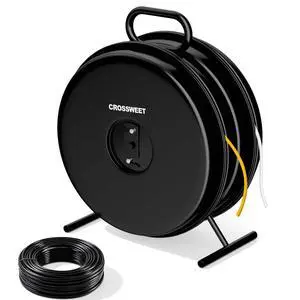 Upgraded 415D Wire Dispenser Wheel, Dual Capacity 2-Reel Wire Dispenser with Easy Grip Handle & Aluminum Reel, Compatible with 250ft 14/2 14/3 14/4 12/2 12/3 10/2 Electrical Wire Rolls Upgraded 415D Wire Dispenser Wheel, Dual Capacity 2-Reel Wire Dispenser with Easy Grip Handle & Aluminum Reel, Compatible with 250ft 14/2 14/3 14/4 12/2 12/3 10/2 Electrical Wire Rolls