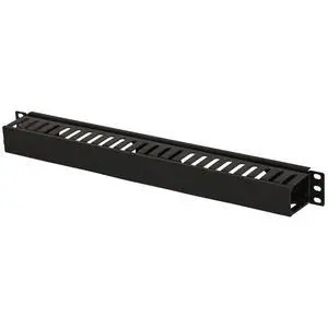 1U Plastic Rack Mount Horizontal Cable Manager Duct Raceway for 19 Inch Server Rack 1U Plastic Rack Mount Horizontal Cable Manager Duct Raceway for 19 Inch Server Rack