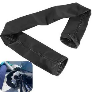 48 Inch Black Zippered Rigging Sleeve ZRS-1-DP Cable Casing | Flexible Protective Casing Organizer Sleeve for Trolling Motor Wires & Marine Wiring 48 Inch Black Zippered Rigging Sleeve ZRS-1-DP Cable Casing | Flexible Protective Casing Organizer Sleeve for Trolling Motor Wires & Marine Wiring
