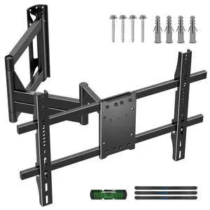 40" Full Motion TV Mount for 32-82" TVs, 132 lbs max, VESA 600x400mm. Swivel, tilt & Corner fit. Heavy Duty for LED/OLED/QLED. Model MA1078L 40" Full Motion TV Mount for 32-82" TVs, 132 lbs max, VESA 600x400mm. Swivel, tilt & Corner fit. Heavy Duty for LED/OLED/QLED. Model MA1078L