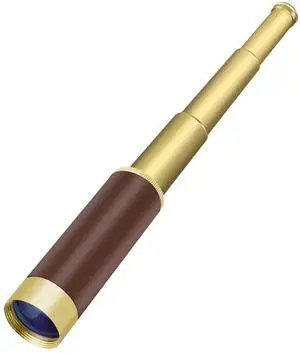 Pirate Monocular Telescope for Kids & Adults, Handheld Collapsible Brass Telescope 25x30 Zoomable Portable Pirate Spyglass for Cruise Ship Travel Watching Games Hiking Hunting and More Pirate Monocular Telescope for Kids & Adults, Handheld Collapsible Brass Telescope 25x30 Zoomable Portable Pirate Spyglass for Cruise Ship Travel Watching Games Hiking Hunting and More