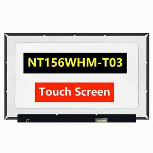 NT156WHM-T03 V8.0 V8.1 LCD LED OnCell Touch Screen Replacement for Laptop 40Pins HD 1366x768 Display(Only for NT156WHM T03 not for Others) with Tape NT156WHM-T03 V8.0 V8.1 LCD LED OnCell Touch Screen Replacement for Laptop 40Pins HD 1366x768 Display(Only for NT156WHM T03 not for Others) with Tape
