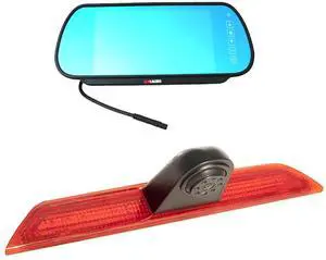Compatible for Ford Transit 150 2015-2020, Transit 250 2015-2020, Transit 350/350 HD 2015-2020 Brake Light Backup Camera with 7 inch Clip-on Mirror Monitor (Transit Van) Compatible for Ford Transit 150 2015-2020, Transit 250 2015-2020, Transit 350/350 HD 2015-2020 Brake Light Backup Camera with 7 inch Clip-on Mirror Monitor (Transit Van)