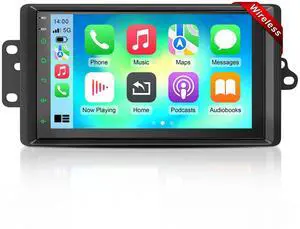 Car Radio Stereo for 2003 2004 2005 2006 Chevy Silverado Tahoe GMC Sierra Yukon Tahoe Impala8(Without Bose System)7 Inch Touchscreen with Wireless Apple CarPlay & Android Auto/GPS/SWC/FM Radio Linux Car Radio Stereo for 2003 2004 2005 2006 Chevy Silverado Tahoe GMC Sierra Yukon Tahoe Impala8(Without Bose System)7 Inch Touchscreen with Wireless Apple CarPlay & Android Auto/GPS/SWC/FM Radio Linux