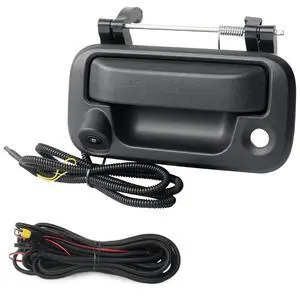 Tailgate Handle Backup Camera Compatible with 2004-2014 Ford F150,2008-2016 Ford F250 F350 F450 F550 Super Duty Explorer Lobo, Rear View Reverse Camera RCA Connector Replaces# 8L3Z 9943400-AC Tailgate Handle Backup Camera Compatible with 2004-2014 Ford F150,2008-2016 Ford F250 F350 F450 F550 Super Duty Explorer Lobo, Rear View Reverse Camera RCA Connector Replaces# 8L3Z 9943400-AC
