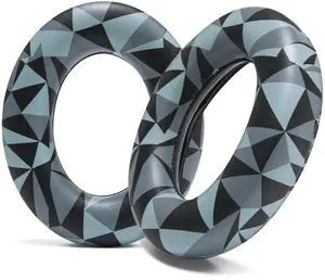 PadZ Momentum 4 & 5 - Upgraded Replacement Earpads for Sennheiser Momentum 4 & 5 by Wicked Cushions | Enhanced Comfort & Sound Isolation | Geo Grey PadZ Momentum 4 & 5 - Upgraded Replacement Earpads for Sennheiser Momentum 4 & 5 by Wicked Cushions | Enhanced Comfort & Sound Isolation | Geo Grey