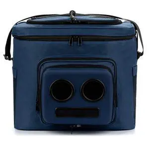 THE #1 Cooler with Speakers on Amazon. 20-Watt Bluetooth Speakers for Parties/Festivals/Boat/Beach. Works with iPhone & Android (Blue) THE #1 Cooler with Speakers on Amazon. 20-Watt Bluetooth Speakers for Parties/Festivals/Boat/Beach. Works with iPhone & Android (Blue)
