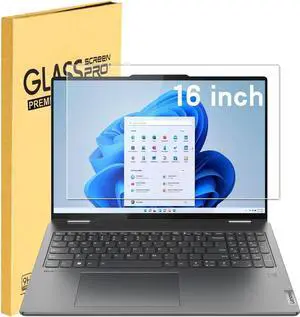 Tempered Glass Screen Protector for Lenovo ideapad 5/5i Pro 16 & Slim 3/5/7 16 & Flex 5 16, Yoga 7i 2-in-1 16, & Gaming 16, Lenovo Thinkpad T16/P16/Z16, & Legion 16, 9H, 16 inch Anti Fingerprint Tempered Glass Screen Protector for Lenovo ideapad 5/5i Pro 16 & Slim 3/5/7 16 & Flex 5 16, Yoga 7i 2-in-1 16, & Gaming 16, Lenovo Thinkpad T16/P16/Z16, & Legion 16, 9H, 16 inch Anti Fingerprint