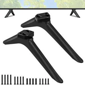 TV Legs for Toshiba TV Stand Replacement, Only for Toshiba 43C350LU 50C350LU 55C350KU 55C350LU, for 43" 50" 55" Toshiba TV Legs with Screws Set, Easy to Install, Black TV Legs for Toshiba TV Stand Replacement, Only for Toshiba 43C350LU 50C350LU 55C350KU 55C350LU, for 43" 50" 55" Toshiba TV Legs with Screws Set, Easy to Install, Black