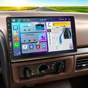 Single Din Car Stereo Radio for 1992-1997 Ford F150 F250 F350 Touchscreen | Wireless CarPlay & Android Auto,9" Touch screen,1 Din Car Audio Receivers w/Bluetooth Mirror Link SWC FM AM Back Camera Single Din Car Stereo Radio for 1992-1997 Ford F150 F250 F350 Touchscreen | Wireless CarPlay & Android Auto,9" Touch screen,1 Din Car Audio Receivers w/Bluetooth Mirror Link SWC FM AM Back Camera