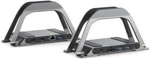 10-in-1 USB-C Dual Monitor Docking with 2 HDMI, 3 USB Ports, SD & microSD Card Reader, 100W Power Delivery, Gigabit Ethernet & 3.5mm Audio Jack 10-in-1 USB-C Dual Monitor Docking with 2 HDMI, 3 USB Ports, SD & microSD Card Reader, 100W Power Delivery, Gigabit Ethernet & 3.5mm Audio Jack