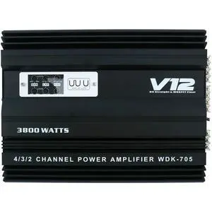 4 Channel High Power Amplifier - Slim Stereo 4 Channel Car Audio Stereo Amplifier Amp 4Ohm 4 Channel High Power Amplifier - Slim Stereo 4 Channel Car Audio Stereo Amplifier Amp 4Ohm