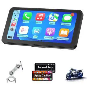 CL871 6.25" Motorcycle CarPlay Screen, IP67, 900-Nit Display | Wireless CarPlay & Android Auto, 900-nit display, Bluetooth audio, auto brightness, IP67 and dual power options CL871 6.25" Motorcycle CarPlay Screen, IP67, 900-Nit Display | Wireless CarPlay & Android Auto, 900-nit display, Bluetooth audio, auto brightness, IP67 and dual power options