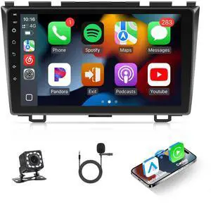 Fast Boot Linux Car Radio for Honda CRV 2007 2008 2009 2010 2011 | 9" IPS Touchscreen for CRV Radio with Wireless Carplay/Android Auto/Bluetooth/FM/Mirrorlink/SWC/Camera/MIC Fast Boot Linux Car Radio for Honda CRV 2007 2008 2009 2010 2011 | 9" IPS Touchscreen for CRV Radio with Wireless Carplay/Android Auto/Bluetooth/FM/Mirrorlink/SWC/Camera/MIC