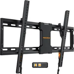 Tilting TV Wall Mount for 3782 inch TVs up to 132 lbs | 1.5 low profile, fits 16/18/24 studs, easy lock & unlock design, 65 tilt tv wall mount max VESA 600x400mm, PGLT2 Tilting TV Wall Mount for 3782 inch TVs up to 132 lbs | 1.5 low profile, fits 16/18/24 studs, easy lock & unlock design, 65 tilt tv wall mount max VESA 600x400mm, PGLT2