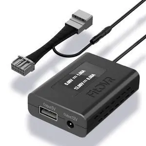 Dash Camera Power Adapter (16-Pin) for Buick, Cadillac, Chervolet, GMC with Auto-dimming Mirror, LED Display USB Power Source, Easy to Install, 5V 12V Output (D3-050) Dash Camera Power Adapter (16-Pin) for Buick, Cadillac, Chervolet, GMC with Auto-dimming Mirror, LED Display USB Power Source, Easy to Install, 5V 12V Output (D3-050)