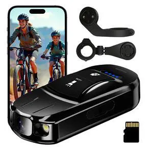 Portable Mini Bike Camera Front/Rear with Gravity Anti-Shake, 7H Loop Recording Video Recorder, 2000mAh IPX6 Waterproof Small Pocket Cam for Cycling, Vlogging, Sports Travel Security Cam for E Bike Portable Mini Bike Camera Front/Rear with Gravity Anti-Shake, 7H Loop Recording Video Recorder, 2000mAh IPX6 Waterproof Small Pocket Cam for Cycling, Vlogging, Sports Travel Security Cam for E Bike